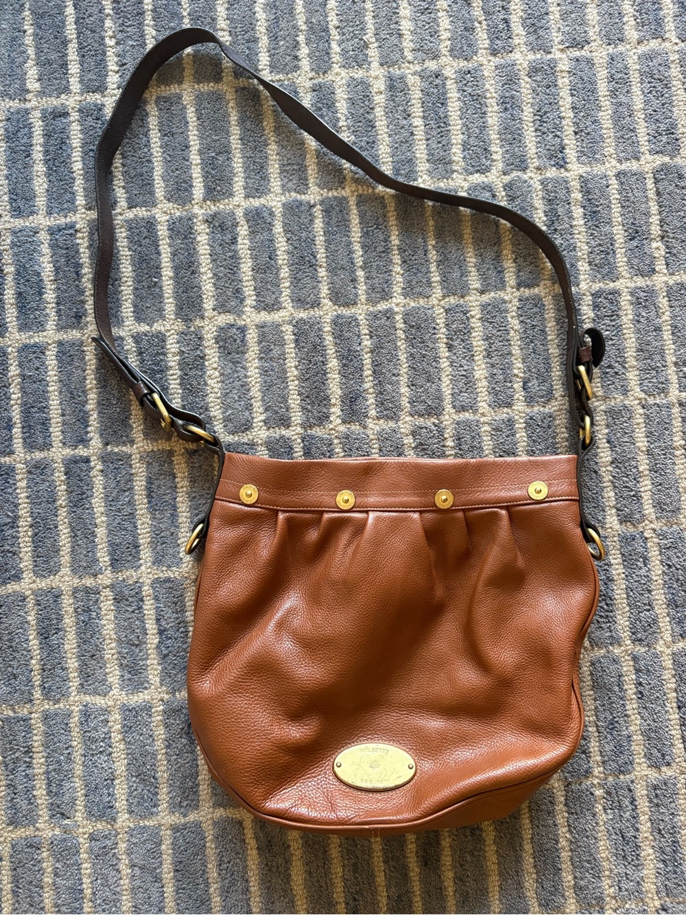 Mulberry Crossbody Leather Bag